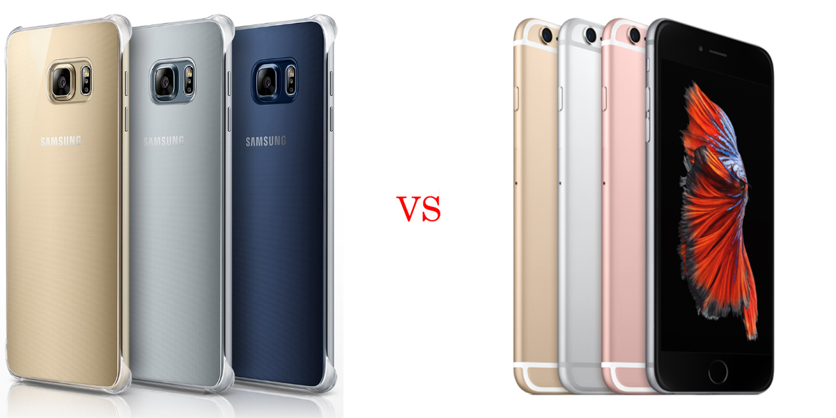 Samsung Galaxy S6 Edge Plus versus iPhone 6s Plus 3